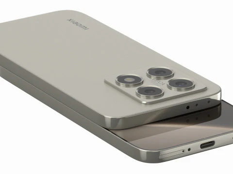 Xiaomi 14T Gray 3D Model