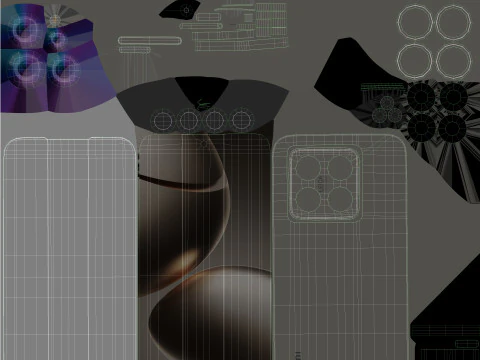 Xiaomi 14T Gray 3D Model