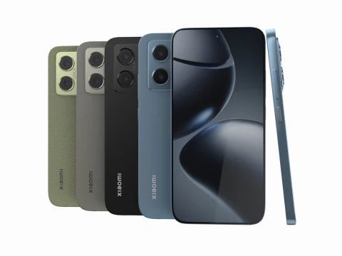 Xiaomi 14T todas as cores Modelo 3D