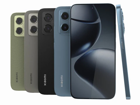 Xiaomi 14T All Colors 3D Model