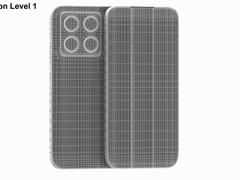 Xiaomi 14T All Colors 3D Model