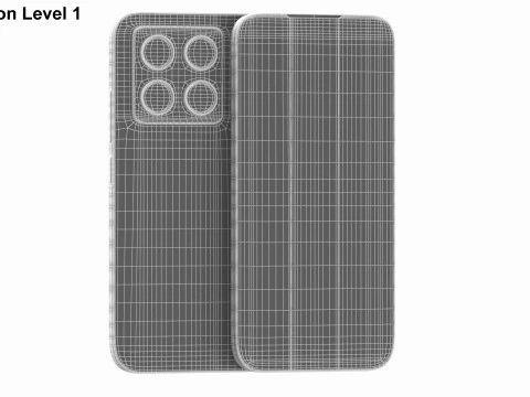 Xiaomi 14T All Colors 3D Model