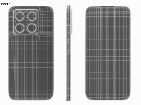 Xiaomi 14T All Colors 3D Model
