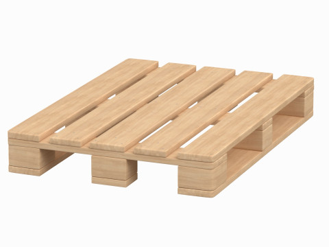 Wooden Pallet 3D Модель