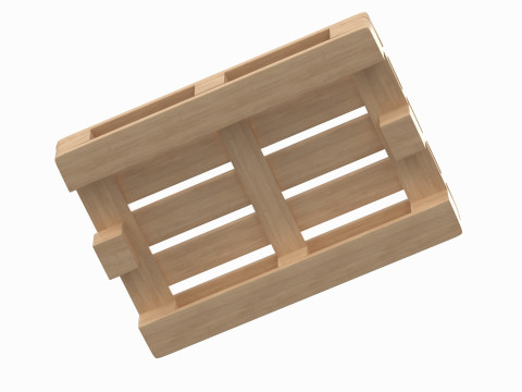 Wooden Pallet 3D Модель