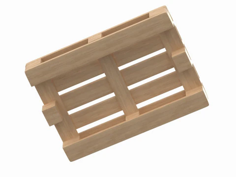 Wooden Pallet 3D Model