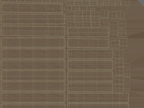 Wooden Pallet 3D Модель