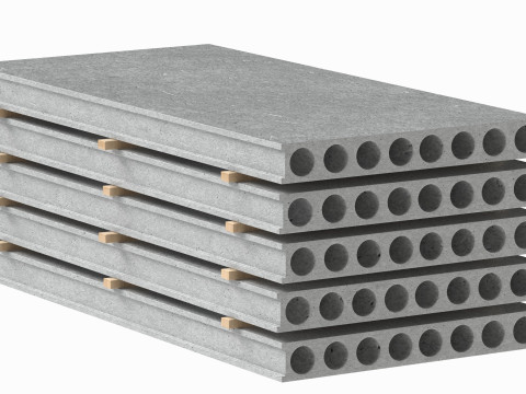 Concrete Slabs 3D 모델