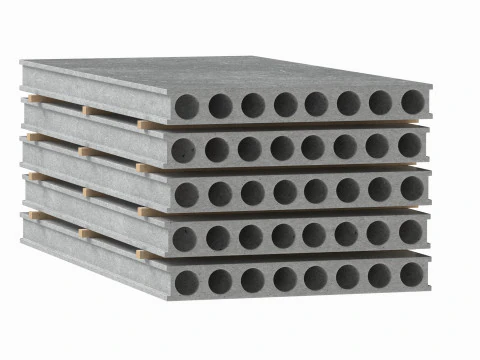 Concrete Slabs 3D Model