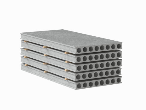 Concrete Slabs 3D Model
