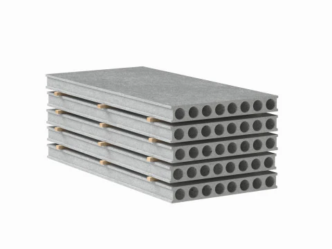 Concrete Slabs 3D Model