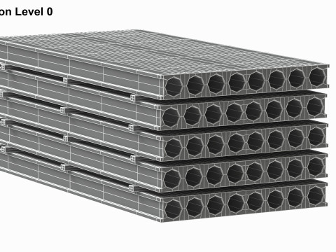 Concrete Slabs 3D Model