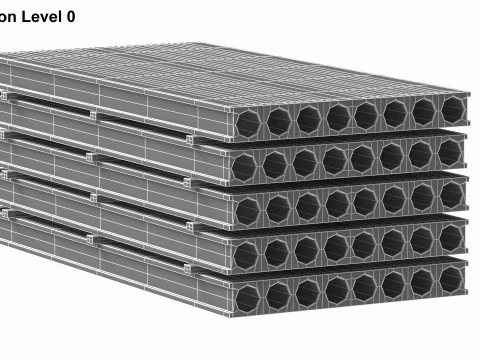 Concrete Slabs 3D Model