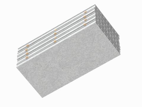 Concrete Slabs 3D Model