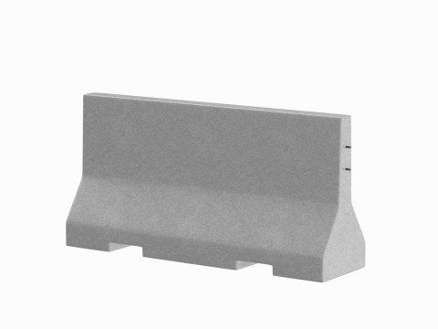 Concrete Barrier V1 3D Модель