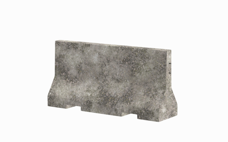 Concrete Barrier V2 Modelo 3D .c4d .max .obj .3ds .fbx .stl .blend
