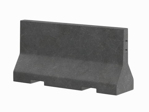 Concrete Barrier V4 3D-Modell