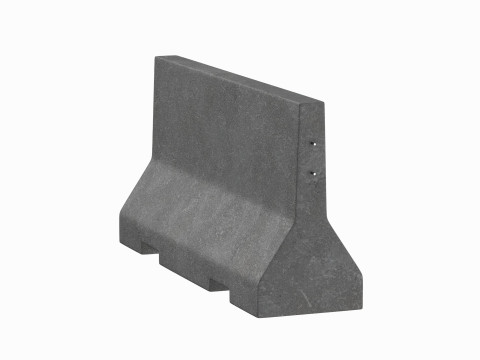 Concrete Barrier V4 3D-Modell