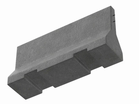 Concrete Barrier V4 3D Model