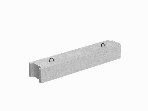 Concrete Block 3D Model