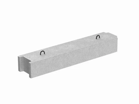 Concrete Block 3D Model
