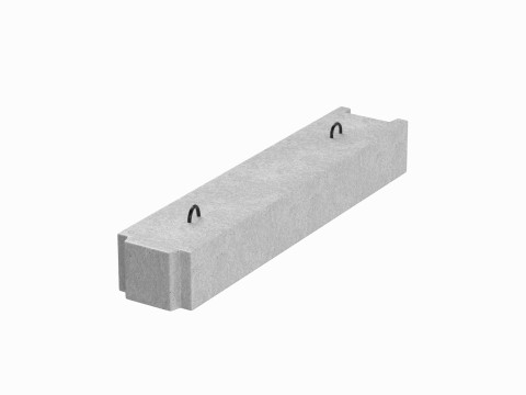 Concrete Block 3D Model