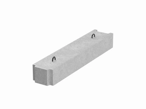 Concrete Block 3D Model