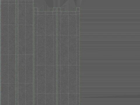 Concrete Blocks 3D Model
