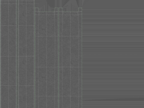 Stacked Concrete Blocks Modèle 3D