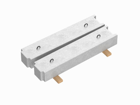 Concrete Blocks Modelo 3D