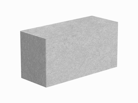 Concrete Block 3D 모델