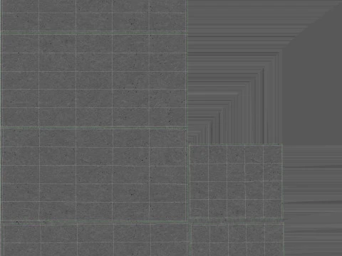 Stack Of Concrete Blocks 3D Model