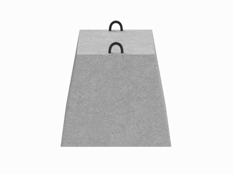 Concrete Block Model 3D