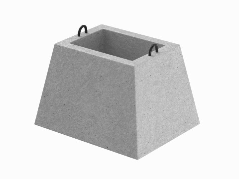Concrete Block Modèle 3D