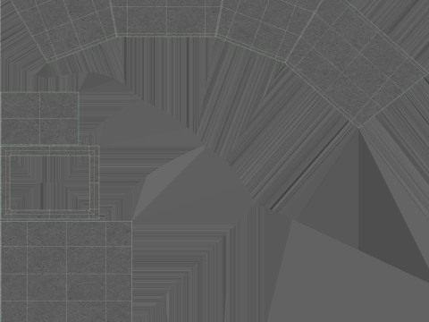 Concrete Block Modèle 3D