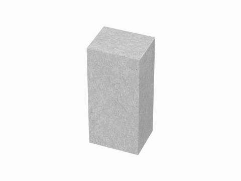 Concrete Block 3D Model