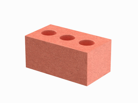 Concrete Brick 3D Model