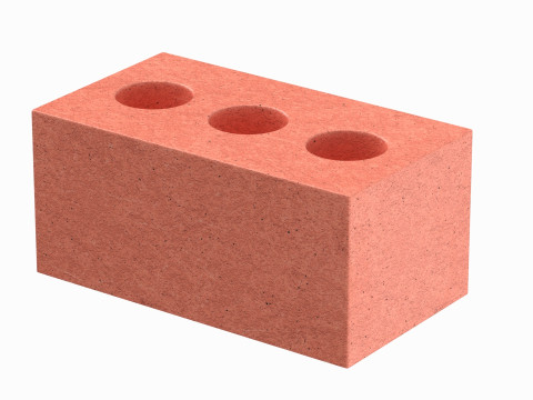 Concrete Brick 3D Model