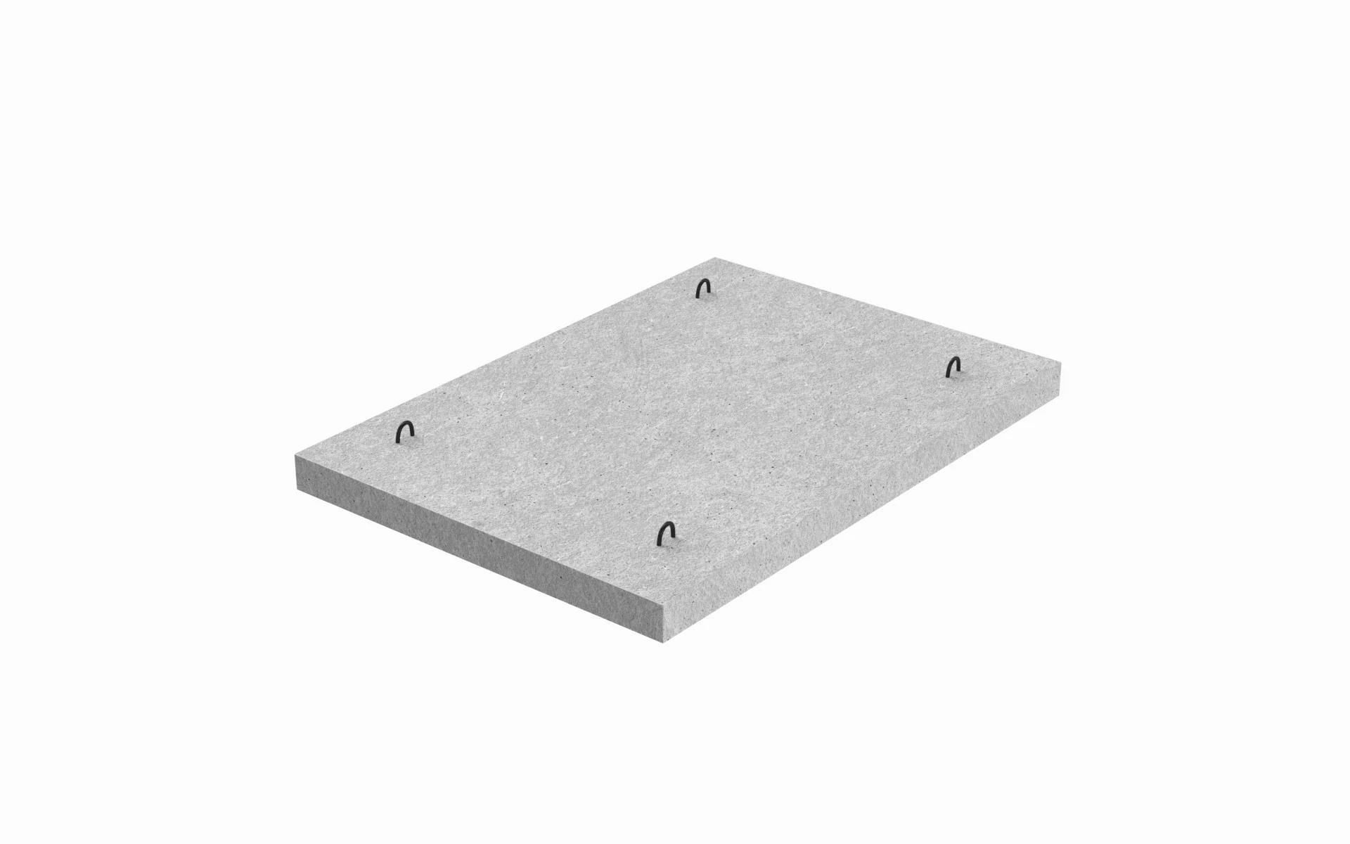 Concrete Panel 3D Model .c4d .max .obj .3ds .fbx .stl .blend