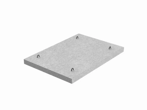 Concrete Panel 3D Model