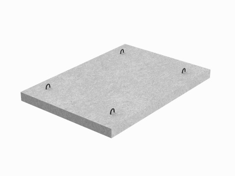 Concrete Panel 3D 模型