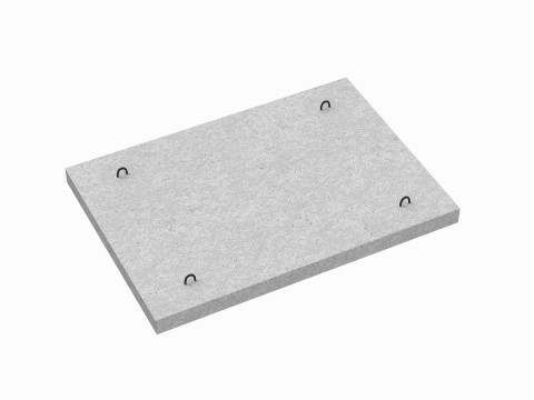 Concrete Panel 3D 模型