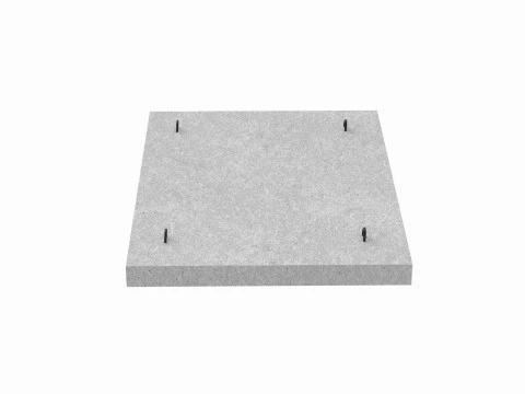 Concrete Panel 3D Model