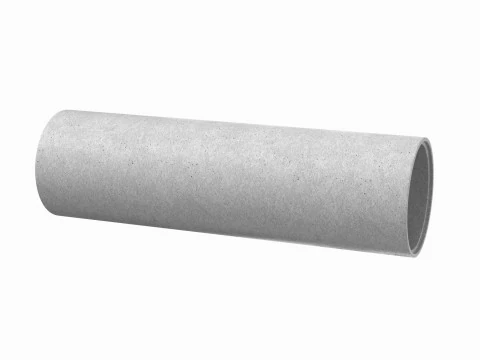 Concrete Pipe 3D Model