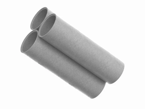 Concrete Pipes 3D Model