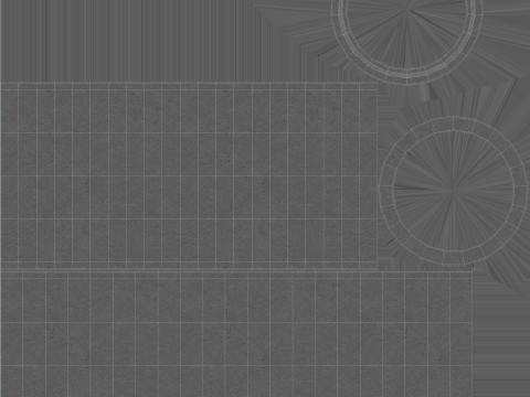 Model Stack Of Concrete Pipes 3D Model
