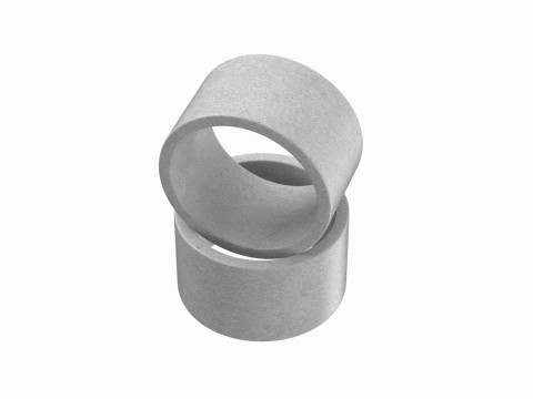 Concrete Rings 3D Model
