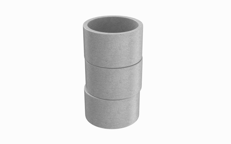 Concrete Rings Model 3D .c4d .max .obj .3ds .fbx .stl .blend 