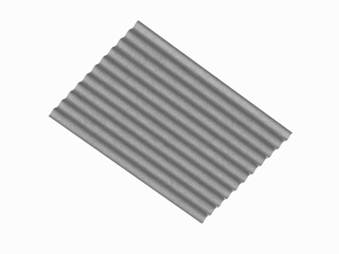 Concrete Roof Tile 3D 模型