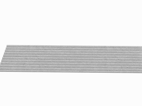 Concrete Roof Tile 3D 模型